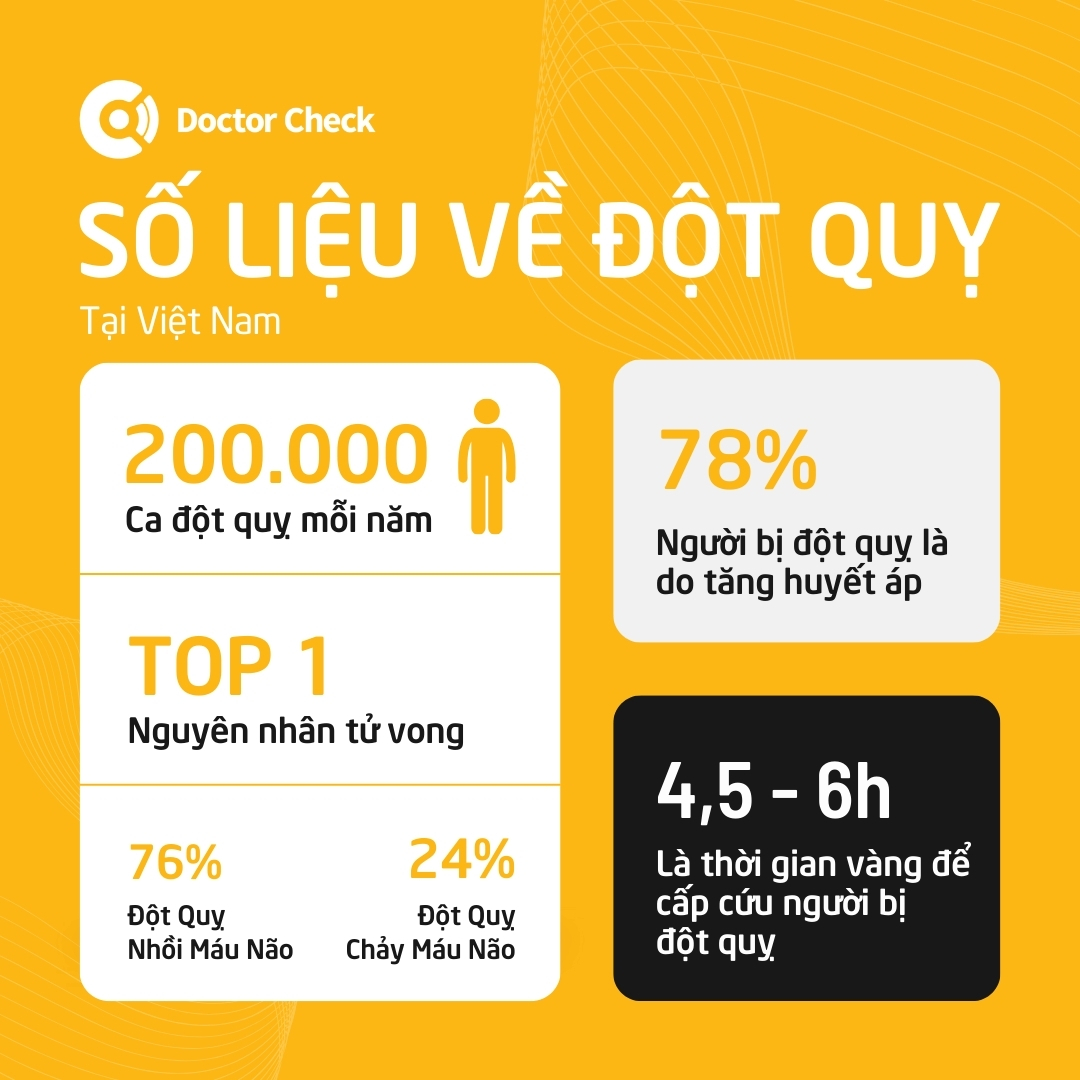 Số Liệu Về Đột Quỵ Tại Việt Nam - Doctor Check